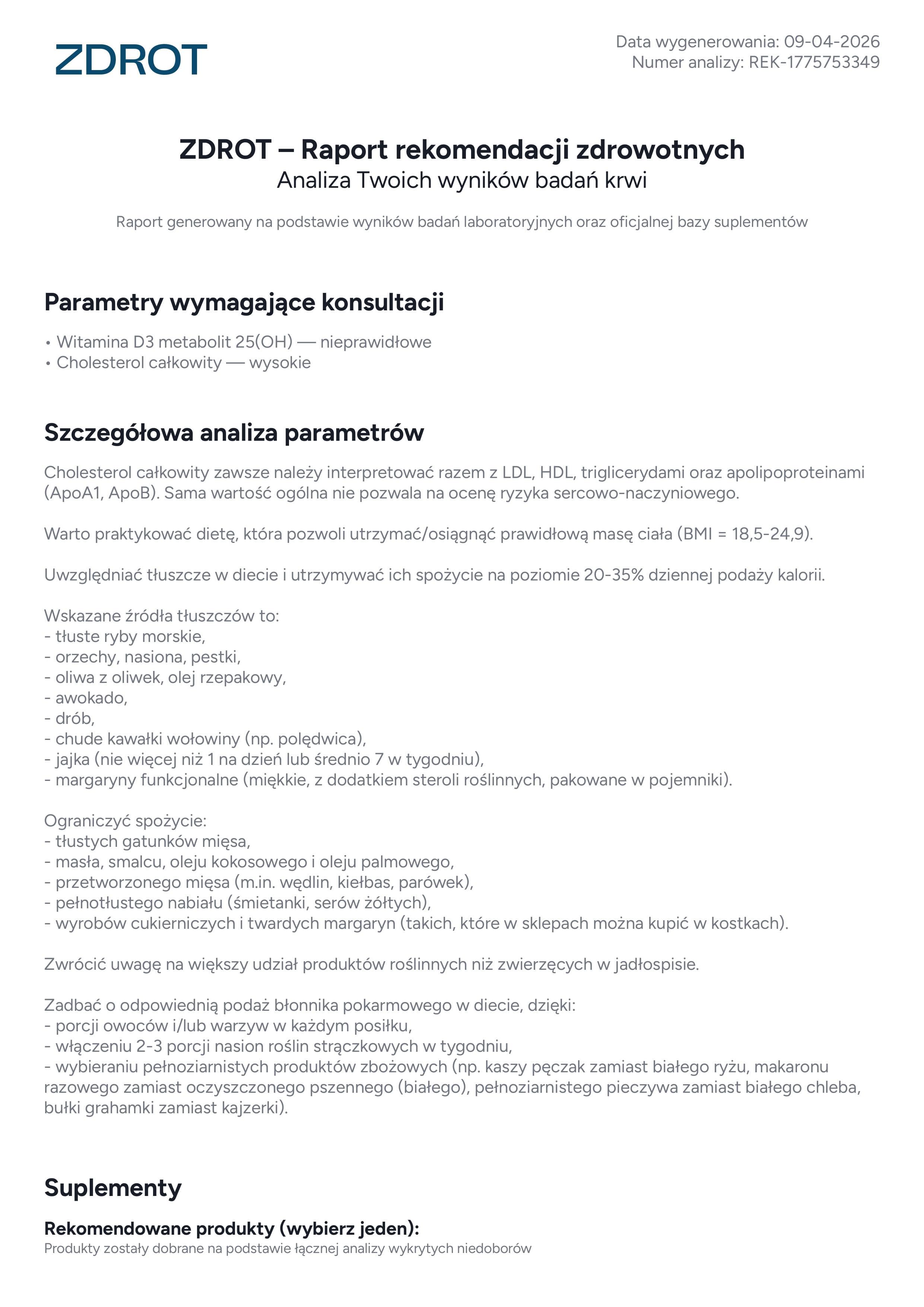 Jak porównywać wyniki badań krwi z poprzednich lat? Trend vs wynik